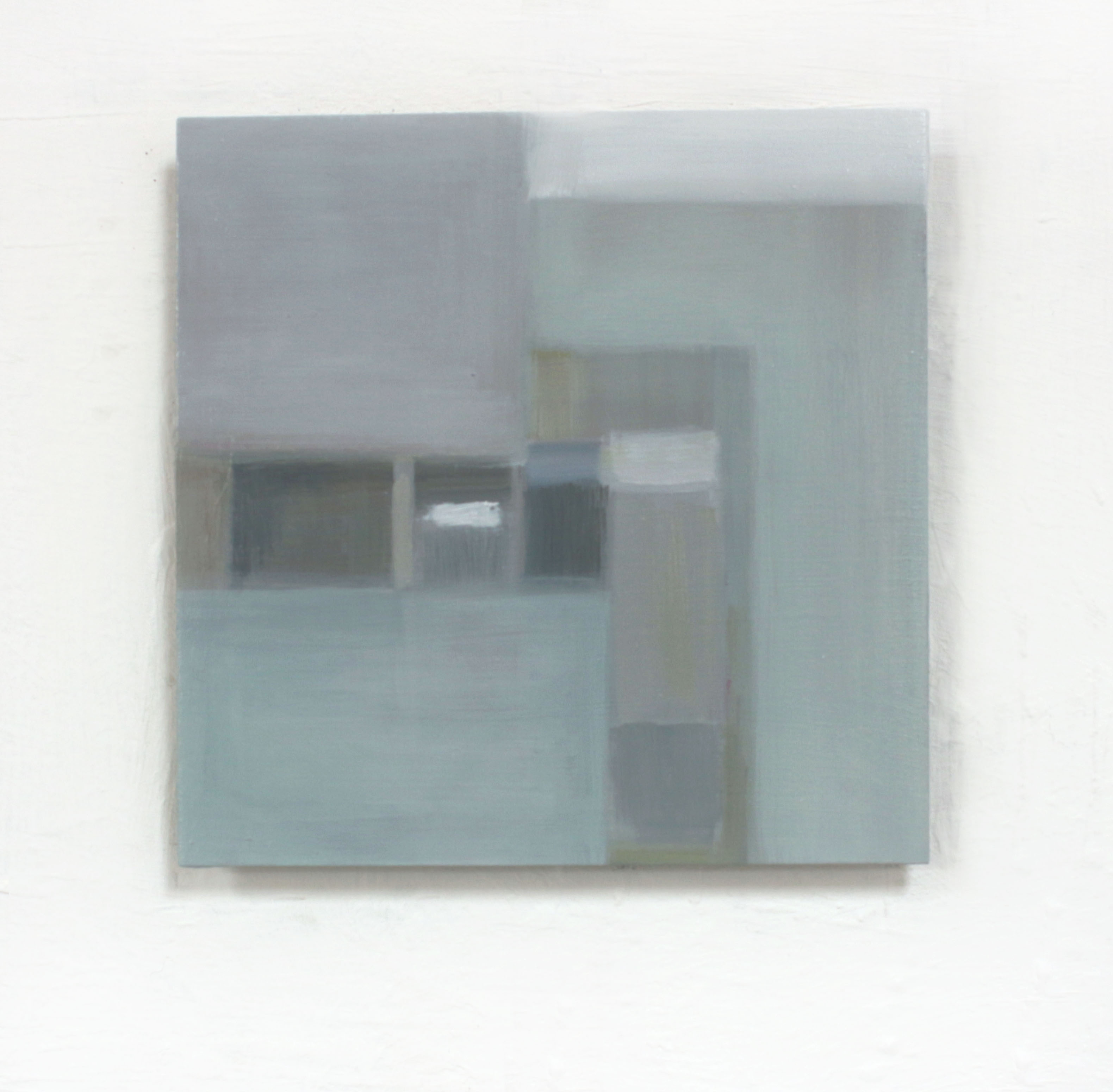 FRAME, 2020,oil on aluminium 15cm x 15cm